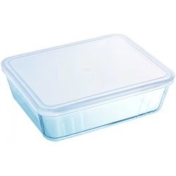 Pyrex Cook правоъгълна купа с капак, 800 мл (1 бр.)