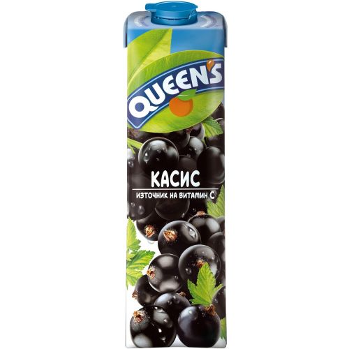 Queen's сок касис 12% (1 л)