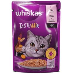 Whiskas Tasty Mix пауч сьомга и моркови (85 г)