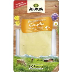 Alnatura био сирене гауда слайс (125 г)