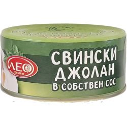Лео Консерв свински джолан в собствен сос (300 г)