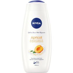 Nivea душ гел Care & Apricot Seed Oil (500 мл)