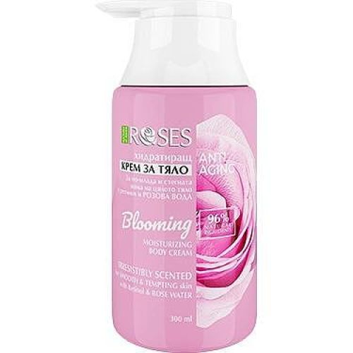 Nature of Agiva Roses крем за тяло роза Anti-Aging (300 мл)