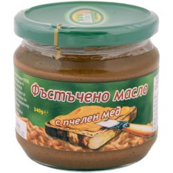 Balcho фъстъчено масло с пчелен мед (340 г)
