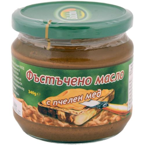 Balcho фъстъчено масло с пчелен мед (340 г)
