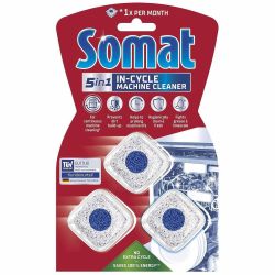Somat In-Cycle Machine Cleaner почистващи таблетки за съдомиялна, 3 бр. х 20 г (60 г)