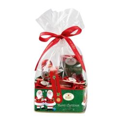 Confiserie Heidel зелена коледна кошничка с лакомства (124 г)