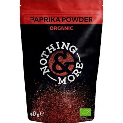 Nothing More био сладък червен пипер на прах (40 г)