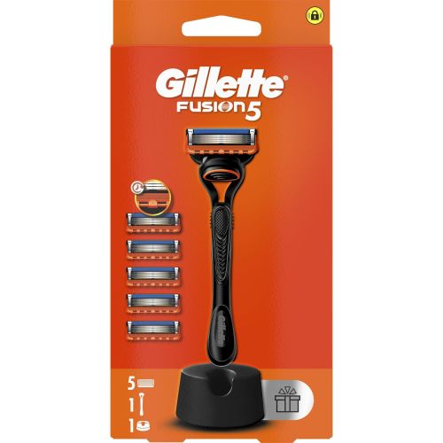 Gillette Fusion самобръсначка с поставка и 5 ножчета (1 бр.)