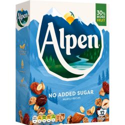 Weetabix Alpen пълнозърнесто мюсли без добавена захар (560 г)