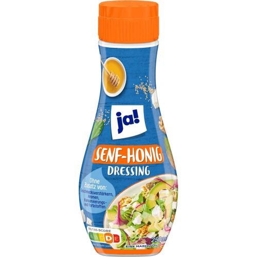 JA! дресинг с мед и горчица (250 мл)