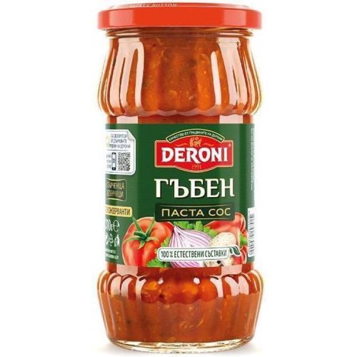 Deroni гъбен сос за паста (310 г)