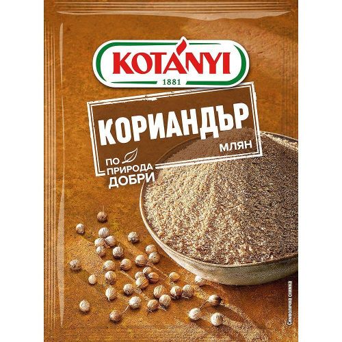 Kotanyi кориандър, млян (20 г)