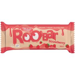 Roobar био бар с ягоди и розова глазура (30 г)