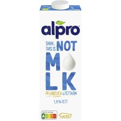Alpro овесена напитка 1.8% (1 л)