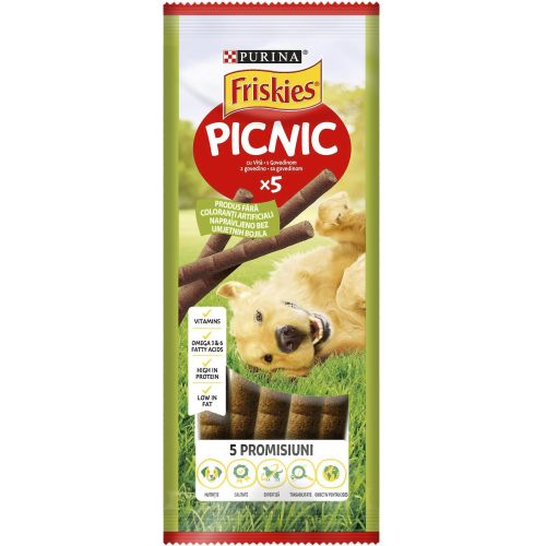 Purina Friskies Picnic храна за кучета, с говеждо (42 г)