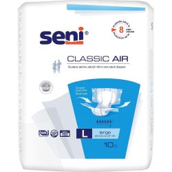 Seni Classic Air пелени за възрастни, размер L (10 бр.)