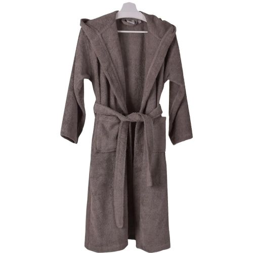 PNG Комфорт халат за баня с качулка, бежов L-XXL, размер L