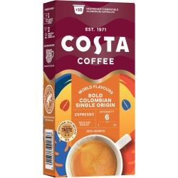 Costa Coffee Bold Colombian кафе капсули съвместими с Nespresso (10 бр.)