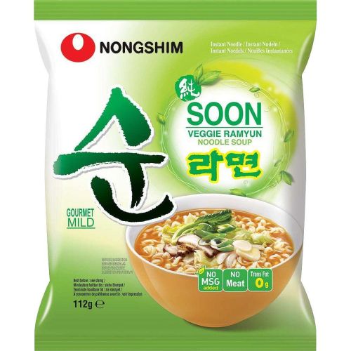 Nongshim полуготова зеленчукова нудъл супа (112 г)
