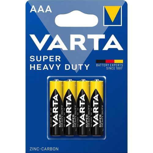 Varta Super Heavy Duty цинкови батерии AAA (4 бр.)