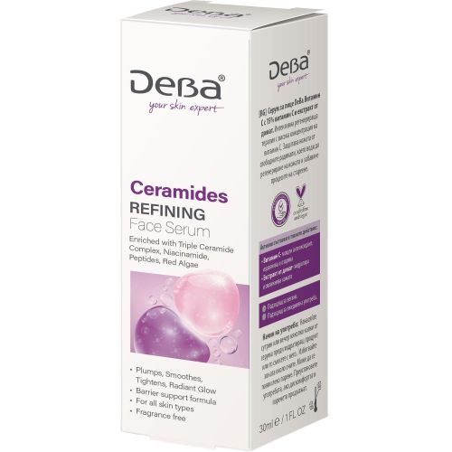Deva Ceramides Refining серум за лице (30 мл)
