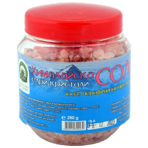 Столетник едра йодирана хималайска сол (280 г)