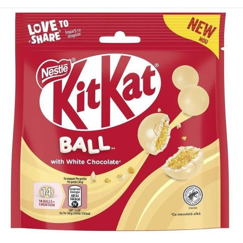 Nestle KitKat Ball бял шоколад (140 г)