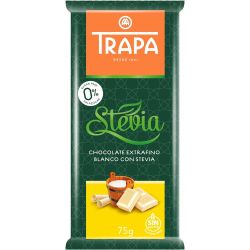 Trapa бял шоколад със стевия (75 г)