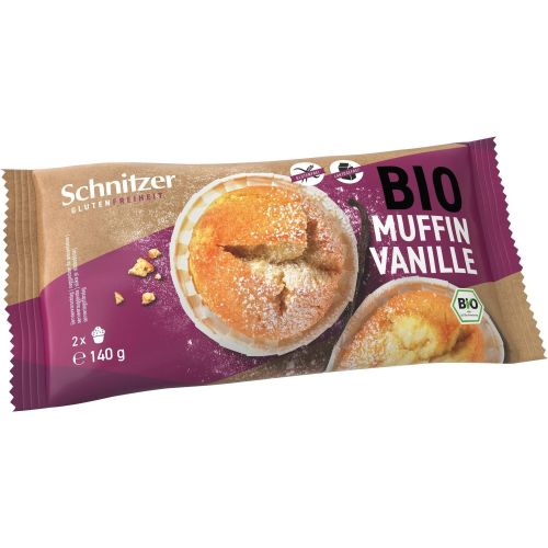 Schnitzer био мъфини с ванилия, без глутен (140 г)