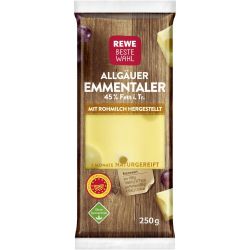 REWE ементалер 45% (250 г)