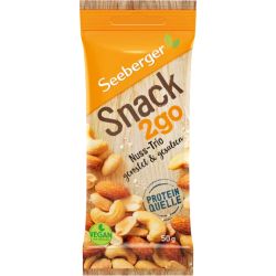 Seeberger Snack 2 Go трио ядки (50 г)