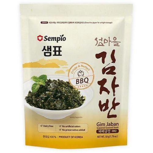 Sempio хрупкав нори снакс барбекю (50 г)