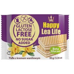 Flis Happy Lea Life вафли с ванилия, без глутен, без захар, без лактоза (95 г)