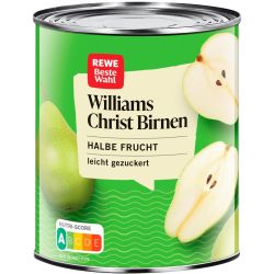 REWE компот от круши Уилямс-Крист половинки (455 г)