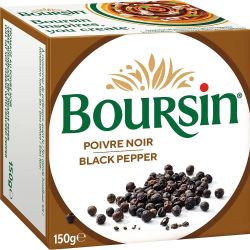 Boursin сирене с черен пипер (150 г)