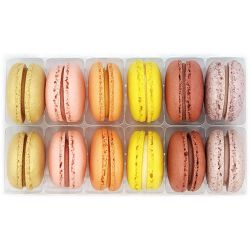 Toma's Bakery Party Mix замразени френски макарони, 12 броя (180 г)