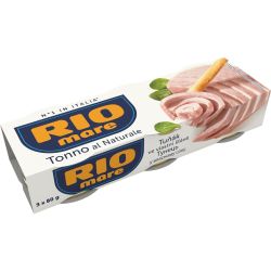 Rio Mare риба тон натюр, 3 бр. х 80 г (240 г)