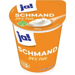 Ja! заквасена сметана 24% (200 г)
