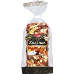 Cake Mania козунак с филиран бадем и млечен шоколад (400 г)