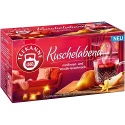 Teekanne Kuschelabend плодов чай с аромат на круша и ванилия, 18 бр. х 2.25 г (40.5 г)