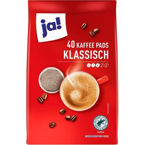 JA! класически капсули за кафе, 40 бр. (280 г)