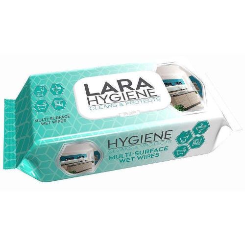 Lara Hygiene универсални мокри кърпи за повърхности (50 бр.)