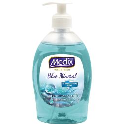 Medix Pure & Fresh Blue Mineral течен сапун сини минерали, помпа (400 мл)