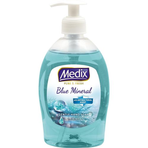 Medix Pure & Fresh Blue Mineral течен сапун сини минерали, помпа (400 мл)