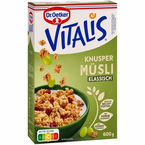 Dr. Oetker Vitalis класическо мюсли (600 г)