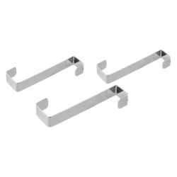 Fackelmann куки за врата, метални, лакирани, 3 бр., 8.5 см (1 бр.)