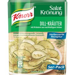 Knorr подправка за салата с копър, 5 бр. х 9 г (45 г)