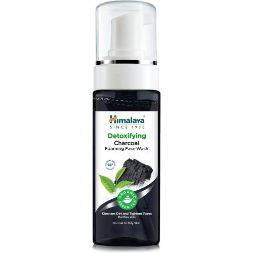 Himalaya Herbals измивна пяна за лице с активен въглен (150 мл)