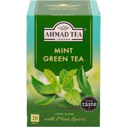 Ahmad Tea зелен чай с мента, 20 бр. х 2 г (40 г)